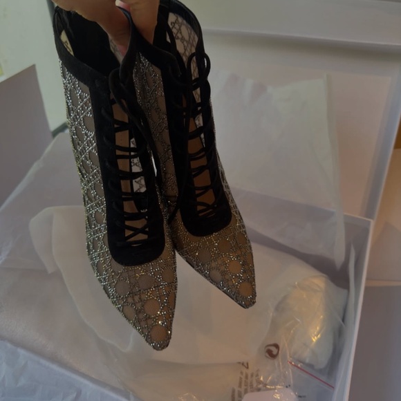 Dior Capture Heeled Ankle Boot - Picture 5 of 6